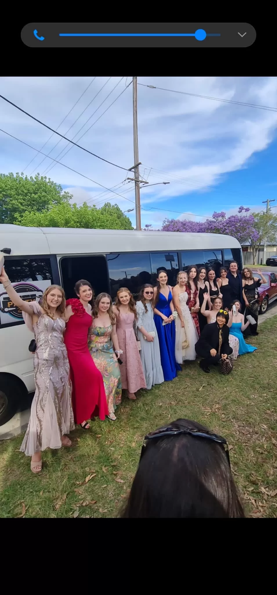 school formal party bus